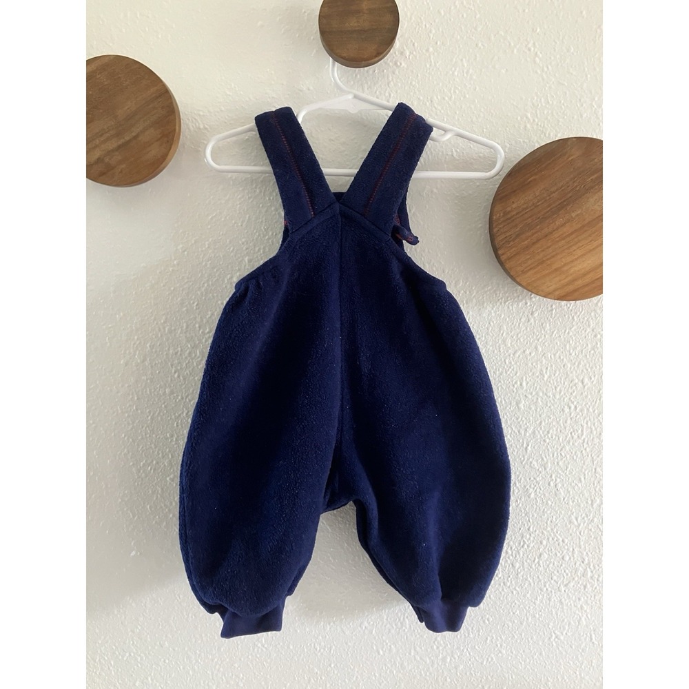 VTG Osh Kosh Winter Snowman Fleece Baby B' Gosh Boys Toddler Size 3-6 Months - Picture 3 of 5